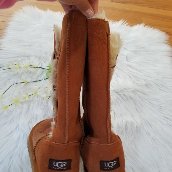 COPY - UGG Chestnut Boots Color Brown SIZE 9 . - Picture 6 of 17